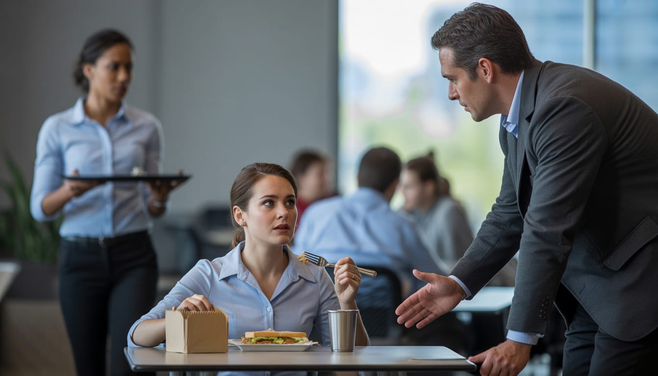 Trabalhador em pausa interrompida no trabalho analisando direitos sobre intervalo intrajornada suprimido