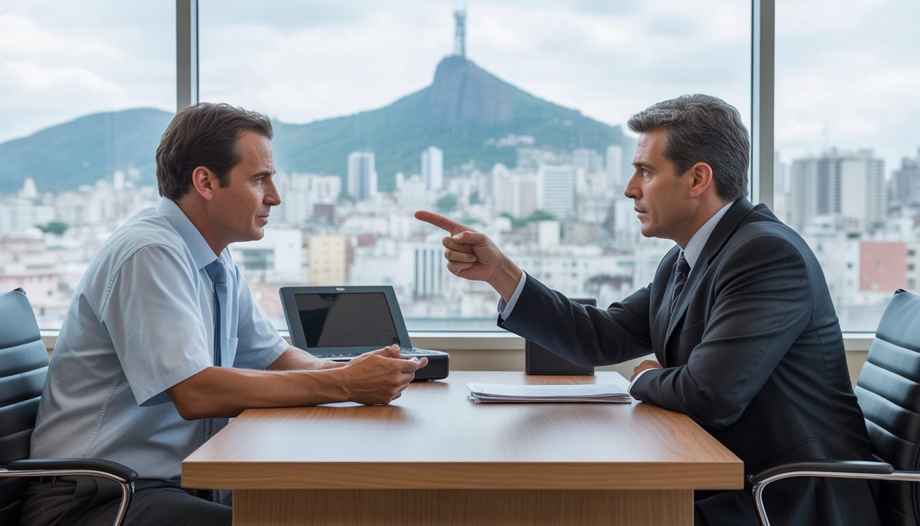 Advogado trabalhista em Belo Horizonte explicando atendimento e direitos do trabalhador