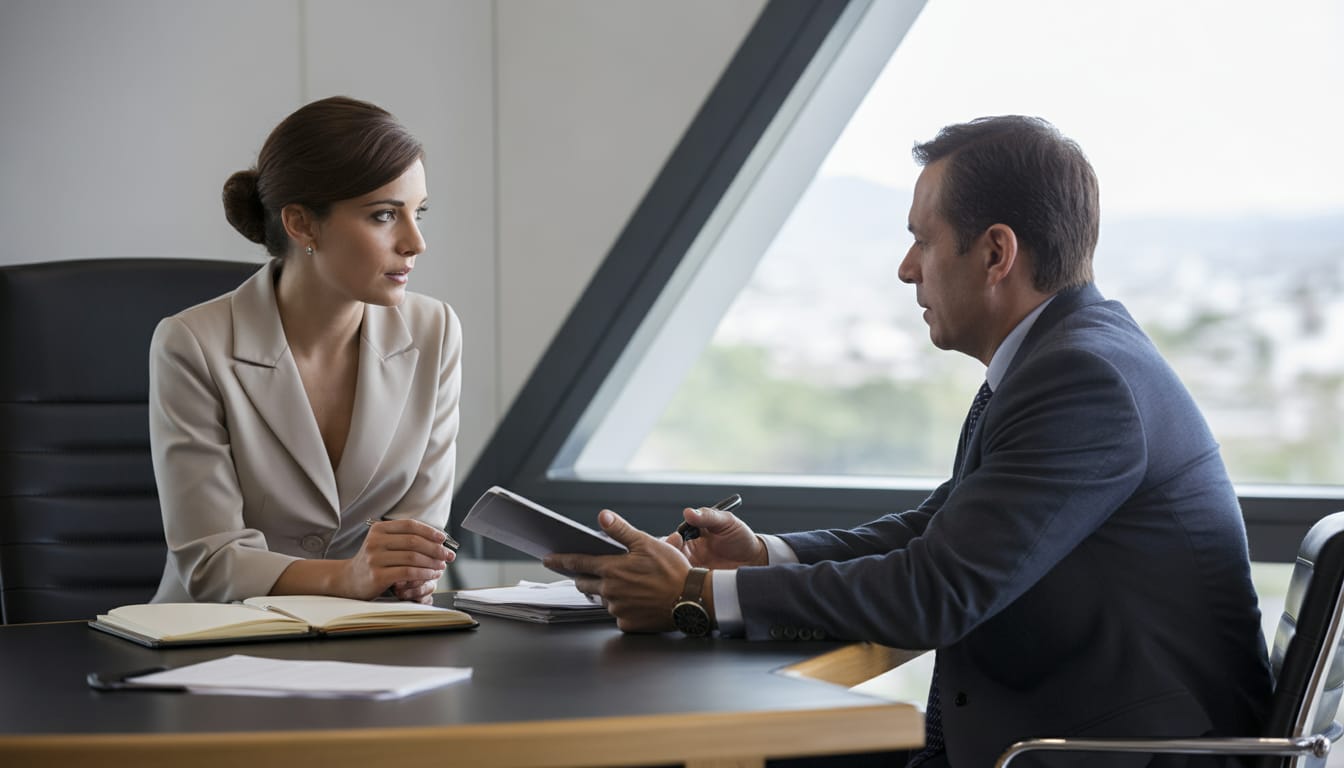 Trabalhador em Belo Horizonte analisando verbas rescisórias e consultando advogado trabalhista após demissão sem justa causa