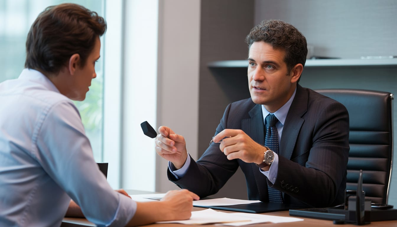 Trabalhador analisando contrato e carteira de trabalho para entender vínculo empregatício